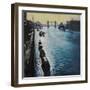 The Thames - Summer Morning-John Erskine-Framed Giclee Print