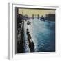 The Thames - Summer Morning-John Erskine-Framed Giclee Print