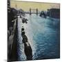 The Thames - Summer Morning-John Erskine-Mounted Giclee Print