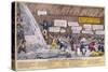 The Thames Tunnel, London, 1827-Samuel Knights-Stretched Canvas