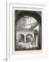 The Thames Tunnel: the Rotherhithe Shaft, or Descent-null-Framed Giclee Print