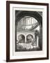 The Thames Tunnel: the Rotherhithe Shaft, or Descent-null-Framed Giclee Print