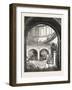 The Thames Tunnel: the Rotherhithe Shaft, or Descent-null-Framed Giclee Print