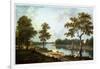 The Thames, Twickenham, C1762-Richard Wilson-Framed Giclee Print