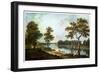 The Thames, Twickenham, C1762-Richard Wilson-Framed Giclee Print