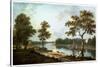 The Thames, Twickenham, C1762-Richard Wilson-Stretched Canvas