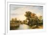 The Thames Valley, 1823-Thomas Miles Richardson-Framed Giclee Print