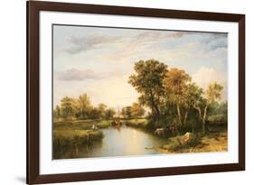 The Thames Valley, 1823-Thomas Miles Richardson-Framed Giclee Print