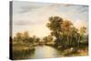 The Thames Valley, 1823-Thomas Miles Richardson-Stretched Canvas