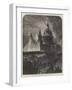 The Thanksgiving Day, Illumination of St Paul's Cathedral-Samuel Read-Framed Giclee Print
