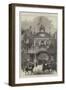 The Thanksgiving Day, Temple Bar Decorated-null-Framed Giclee Print