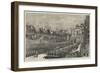 The Thanksgiving Day, the Great Stand on the Site of the Law Courts-null-Framed Giclee Print