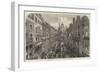 The Thanksgiving Day, the Procession Passing Up Ludgate-Hill-null-Framed Giclee Print