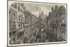 The Thanksgiving Day, the Procession Passing Up Ludgate-Hill-null-Mounted Giclee Print