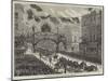 The Thanksgiving Day, Triumphal Arch in Regent-Circus, Oxford-Street-null-Mounted Giclee Print