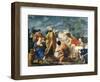 The Thanksgiving of Noah, 1639-1709-Giovanni Battista Lusieri-Framed Giclee Print