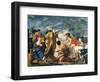 The Thanksgiving of Noah, 1639-1709-Giovanni Battista Lusieri-Framed Giclee Print