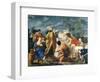 The Thanksgiving of Noah, 1639-1709-Giovanni Battista Lusieri-Framed Giclee Print