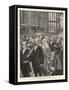 The Thanksgiving Service at Westminster Abbey-Henry Marriott Paget-Framed Stretched Canvas