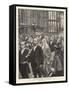 The Thanksgiving Service at Westminster Abbey-Henry Marriott Paget-Framed Stretched Canvas