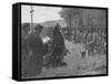 The Thanksgiving Service on the Field of Agincourt, France, 1415-EBL-Framed Stretched Canvas