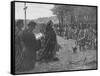 The Thanksgiving Service on the Field of Agincourt, France, 1415-EBL-Framed Stretched Canvas