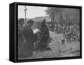 The Thanksgiving Service on the Field of Agincourt, France, 1415-EBL-Framed Stretched Canvas