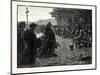 The Thanksgiving Service on the Field of Agincourt-null-Mounted Premium Giclee Print