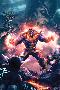 The Thanos Imperative No.3 Cover: Thanos Screaming-Aleksi Briclot-Lamina Framed Poster