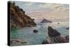 The Thatcher Rock, Torquay-Alfred Robert Quinton-Stretched Canvas