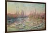 The Thaw on the Seine, Near Vetheuil, 1880-Claude Monet-Framed Giclee Print