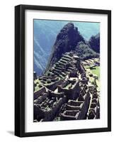 The the Inca Citadel of Machu Picchu-null-Framed Photographic Print