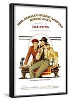 The The Sting, Robert Redford, Paul Newman, 1973-null-Framed Art Print
