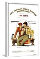 The The Sting, Robert Redford, Paul Newman, 1973-null-Framed Art Print