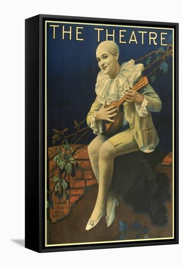 The Theater Magazine Ukelele-null-Framed Stretched Canvas