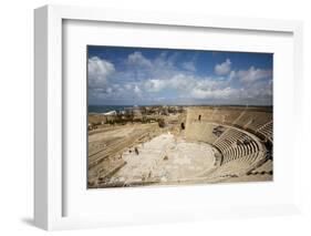 The Theater of Caesarea on the Shores of the Mediterranean Sea, Caesarea, Israel-Dave Bartruff-Framed Photographic Print