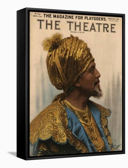 The Theatre, Aladdin Arabian Nights Magazine, USA, 1912-null-Framed Stretched Canvas