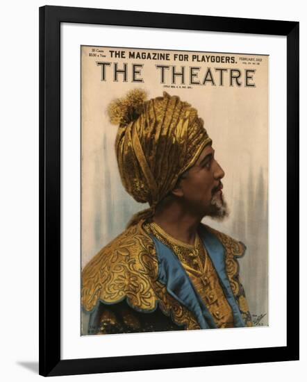 The Theatre, Aladdin Arabian Nights Magazine, USA, 1912-null-Framed Giclee Print