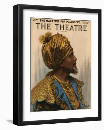 The Theatre, Aladdin Arabian Nights Magazine, USA, 1912-null-Framed Giclee Print