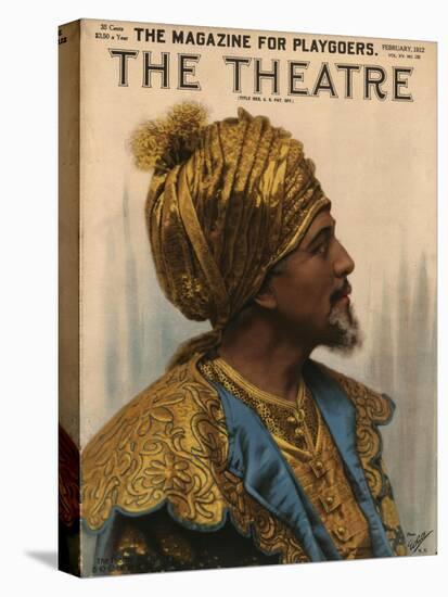 The Theatre, Aladdin Arabian Nights Magazine, USA, 1912-null-Stretched Canvas