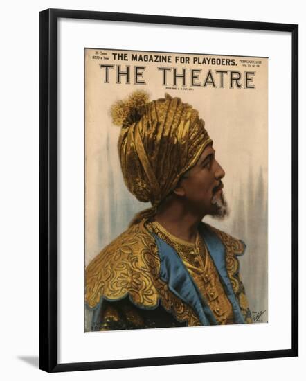 The Theatre, Aladdin Arabian Nights Magazine, USA, 1912-null-Framed Giclee Print