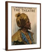 The Theatre, Aladdin Arabian Nights Magazine, USA, 1912-null-Framed Giclee Print