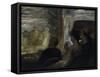 The Theatre Box-Honoré Daumier-Framed Stretched Canvas