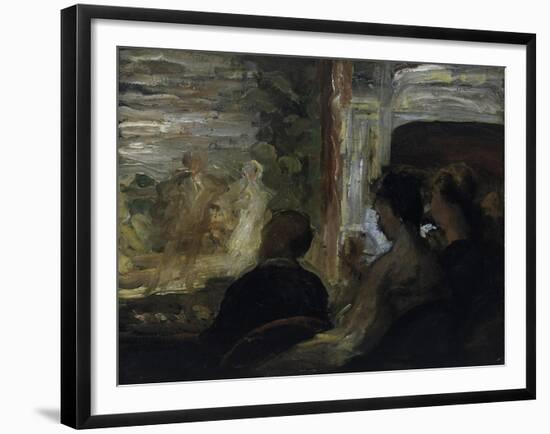 The Theatre Box-Honoré Daumier-Framed Giclee Print