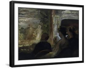 The Theatre Box-Honoré Daumier-Framed Giclee Print