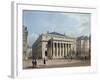 The Theatre De L'Odeon, C.1830-40 (Colour Litho)-French-Framed Giclee Print