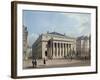 The Theatre De L'Odeon, C.1830-40 (Colour Litho)-French-Framed Giclee Print