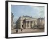 The Theatre De L'Odeon, C.1830-40 (Colour Litho)-French-Framed Giclee Print