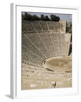 The Theatre, Epidauros, Unesco World Heritage Site, Greece-Robert Harding-Framed Photographic Print