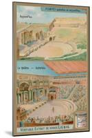 The Theatre in Pompeii-null-Mounted Giclee Print